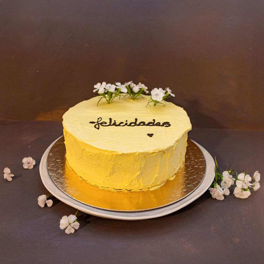 Custom cake with a message