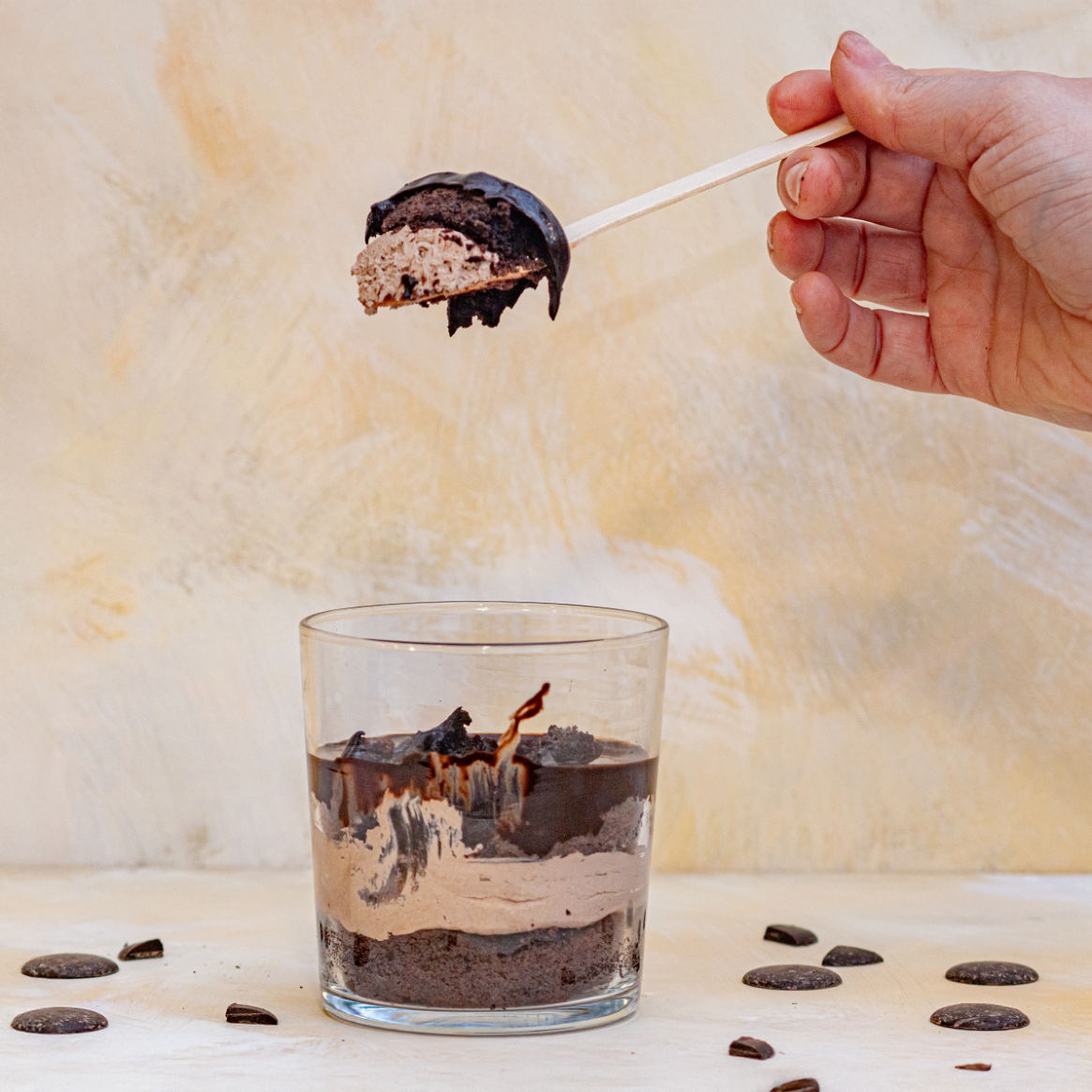 Parfait de chocolate